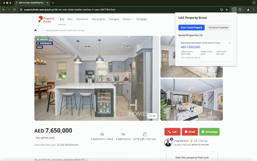 UAE Property Scout :: Save and compare properties from UAE real estate websites
