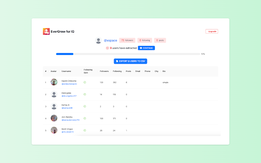 EverGrow Automator for Instagram :: Boost your Instagram followers organically with smart auto-follow. The perfect service for IG growth to enhance the online presence.