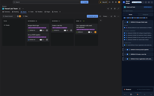 Jira AI Bridge :: AI-powered side panel for Jira — export issues to NotebookLM, ChatGPT, and Claude.ai.