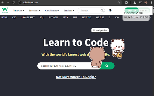 Bubu & Dudu Chase :: A fun cursor chase game with Bubu and Dudu