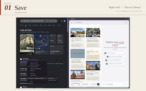 dEssence — AI Memory for Your Web :: dEssence — Your AI Memory for Everything You Save. Save anything while browsing and find it later by simply asking.