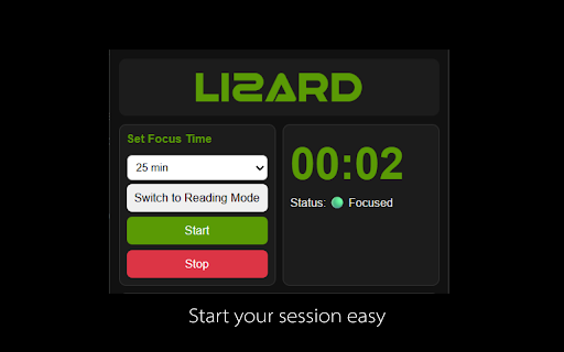 Lizard – Focus & Productivity Tracker :: Track your focus with smart activity monitoring and get instant productivity insights