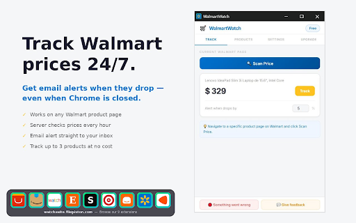 WalmartWatch - Walmart Price Tracker :: Track prices on Walmart and get email alerts when they drop.