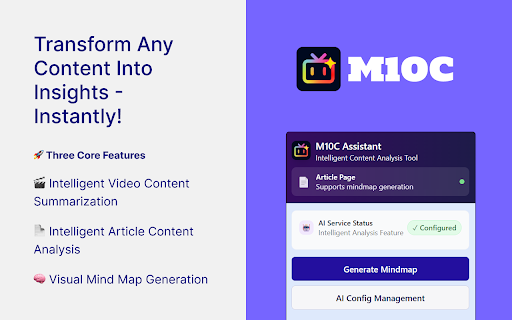 M10C | Web page & Video to Mindmap :: Summary video, or convert video to mindmap