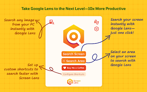 Screen Lens - Search Screen with Google Lens :: Search your screen with Google Lens in a single click!