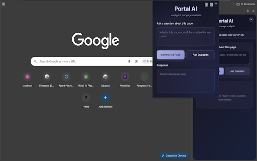 Portal AI :: Analyze any webpage with AI. Summarize or ask questions instantly using your own OpenAI API key.