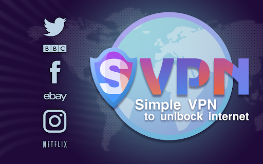 sVPN - Simple VPN to unlock internet :: Unlock sites and other Social Services in one click.