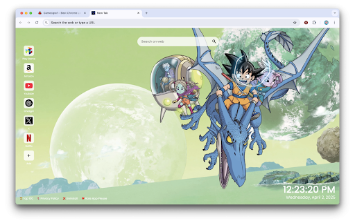 Dragon Ball DAIMA Live Wallpaper :: Unleash the power with Dragon Ball DAIMA Live Wallpaper – an electrifying animated background for your new tab.