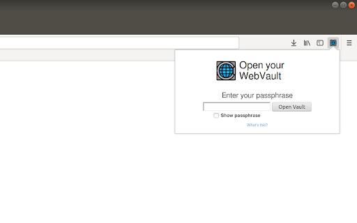 WebVault :: Generates and manages your website passwords safely