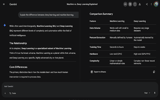 Gemini Layout Enhancer :: Enhance Google Gemini with widescreen mode, split view, focus mode, and Markdown export