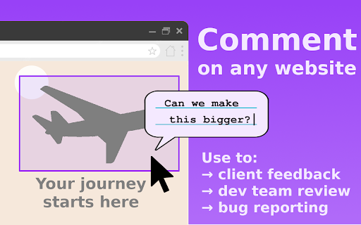 Website Feedback Tool :: Use Website Feedback Tool to annotate website, collect visual web design feedback and share client review in clicks.
