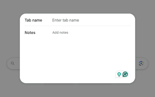 Tabster: Tab Renaming Tool :: Enhance your organization by renaming tabs and appending notes.
