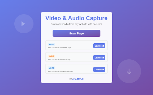 Video & Audio Capture :: Download videos and audio from any website with one click