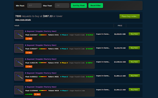 CS2 Float Checker - The Complete Trading Solution :: Professional CS2 float checker with fade percentages, Doppler phases, investment scoring, and market intelligence