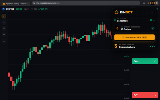 BinBot — Binary Options :: Sincronizá tu sesión de IQ Option o Exnova con BinBot para activar el trading automático sin ingresar contraseñas.