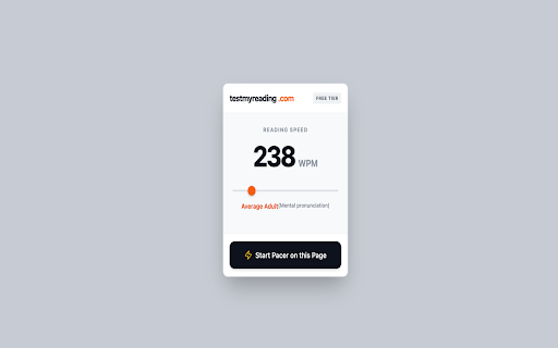 TestMyReading: Speed Reading Test & Comprehension :: Train your speed reading with an auto-scrolling overlay and test your comprehension with AI-generated quizzes on any web article.
