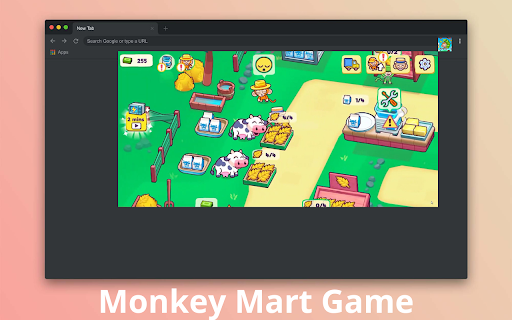 Monkey Mart Game for Chrome™ :: Monkey Mart is a popular simulation game. Enjoy endless joy and check your reflexes to develop monkey supermarket