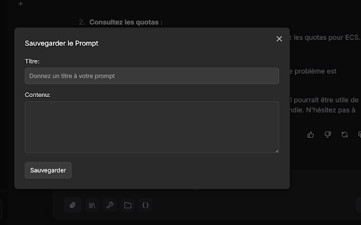Le Chat :: Organiseur de conversations pour Mistral AI Chat
