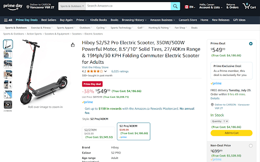 TrueCost: Price to Investment Converter :: Displays the potential future value of an item's price if invested for 30 years.