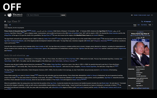 Dark Web :: Ultra Dark Mode Toggle For Late Night Reading & Viewing