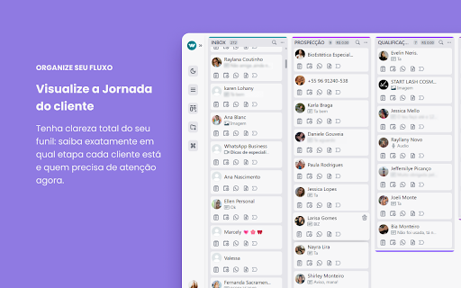Waat: CRM e Vendas no WhatsApp Web :: Comunicação inteligente que conecta, vende e fideliza. Organize leads e automatize conversas.