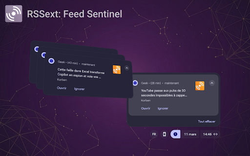 RSSext - Feed Sentinel :: A Sovereign RSS Watch Utility. Catch Your Bop, Leave The Mid!