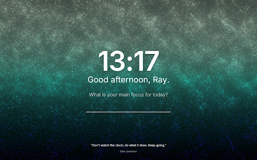 Aurora Flow :: Transform your new tab into a mesmerizing aurora particle simulation designed for deep focus, tranquility, and daily productivity.