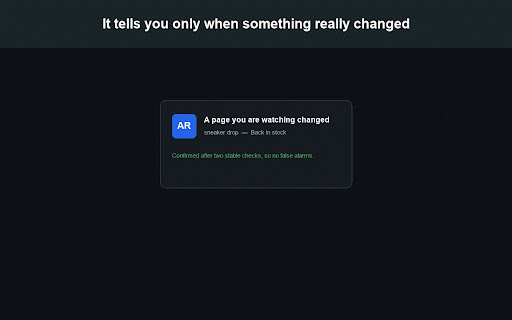 Auto Refresh — Page Monitor & Reload :: Auto refresh & reload any page on a timer. Monitor pages for changes and get notified.