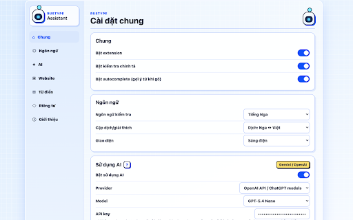 RusType :: Russian writing assistant for Vietnamese.