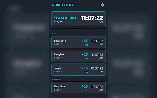 World Clock :: Quickly check the current time for unlimited global time zones, free of charge.