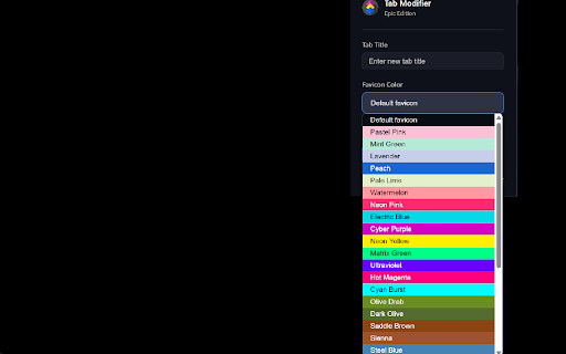 Tab Modifier :: This extension helps you manage your browser tabs, especially for ConnectWise users. It helps make ConnectWise less painful.…