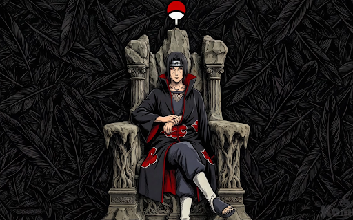 Itachi Uchiha Dark Throne Live Wallpaper :: Transform your new tab with vibrant HD live wallpapers featuring Itachi Uchiha on his Dark Throne. Immerse yourself in the Naru...