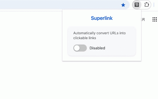 Superlink :: Convert plain text URLs into clickable links.