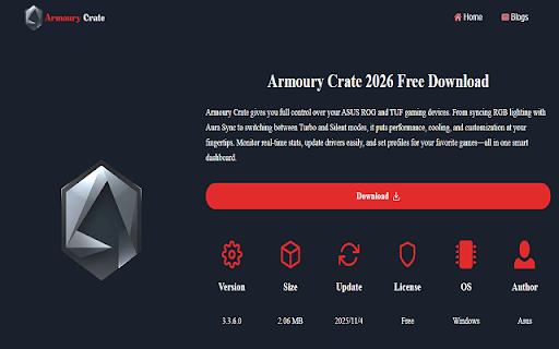 Armory-Crate :: Armory-Crate, Take Full Control Over Your ASUS ROG And TUF Gaming Devices.