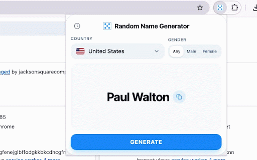 Random Name Generator :: Spin to pick a random, culturally authentic full name from seven countries. Offline, no tracking.
