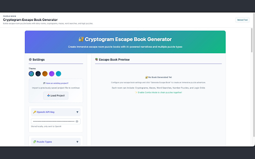 Society11 Book Generator Studio :: A bundled launcher for book, story, and puzzle-book generators.