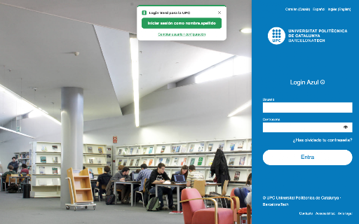 Login Verd - Auto Login para la UPC :: Inicia sesión automáticamente en login.upc.edu, incluido el segundo factor (2FA).