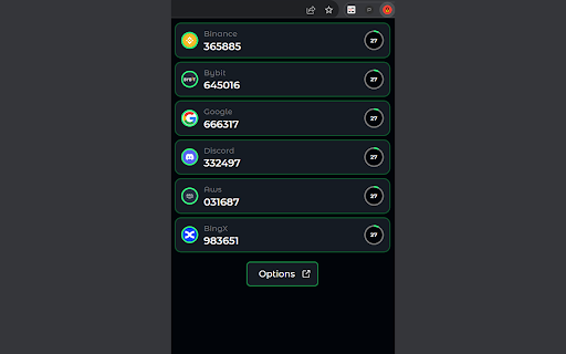 Auther :: Free 2FA Authenticator app, Chrome extension alternative to Google Authenticator.