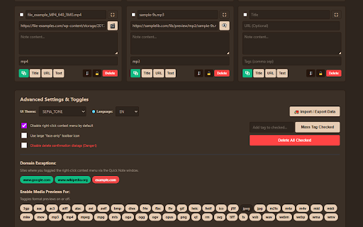 OmniClip Sync :: Your ultimate, cloud-synced universal web noteboard. Right-click to capture and manage notes, media, and links.