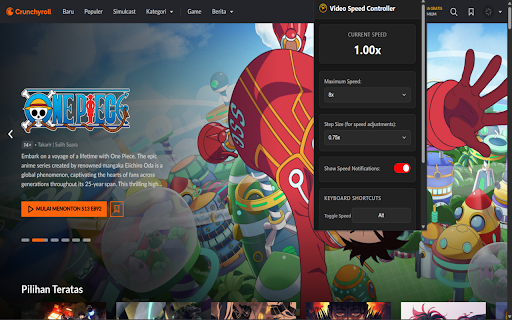 Universal Video Speed Controller :: Controls playback speed for HTML5 videos on any website.