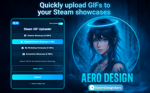 Steam GIF Uploader :: Upload animated GIFs to Steam showcases automatically