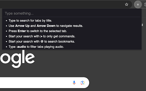omnibox :: A browser extension that adds a command palette to the browser
