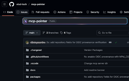 MCP Pointer :: Point to DOM elements for your agentic coding tools