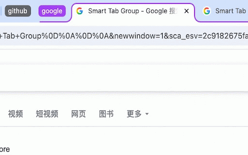 Smart Tab Group :: Automatically groups browser tabs by domain. Supports custom naming rules and configurable grouping thresholds.