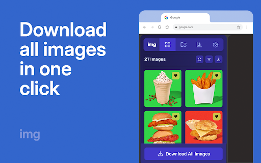 All Images Downloader :: Side panel extension that helps download and view all images on a webpage. Open the side panel to get started.