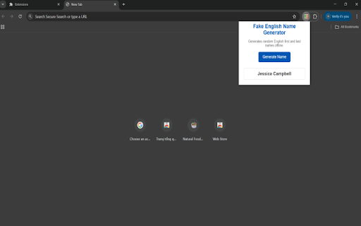 Fake English Name Generator :: Fake English Name Generator: Generate English names