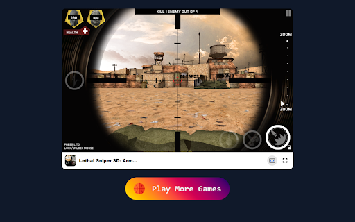 Lethal Sniper 3D: Army Soldier - Complete sniper tasks! :: Become an elite sniper and complete challenging missions in this tactical shooter game!