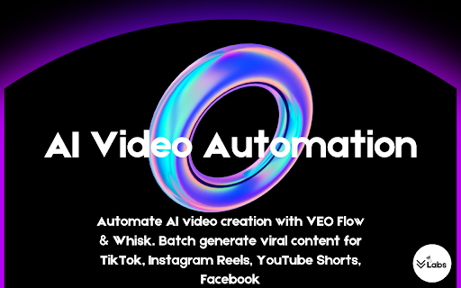 AI Video Automation for TikTok YouTube Instagram - Flow & Whisk :: Automate AI video creation with VEO Flow & Whisk. Batch generate viral content for TikTok, Instagram Reels, YouTube Shorts & FB.