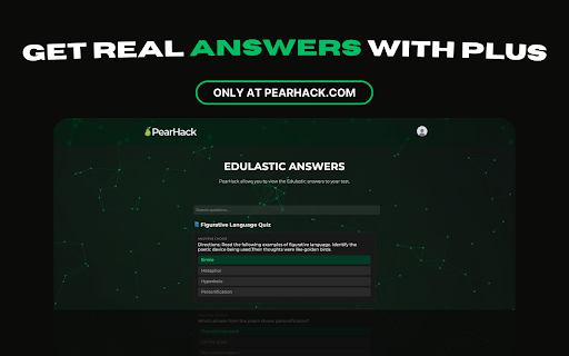 PearHack for Chrome :: Bypass restrictions during assessments without detection. Log in with PearHack.com!