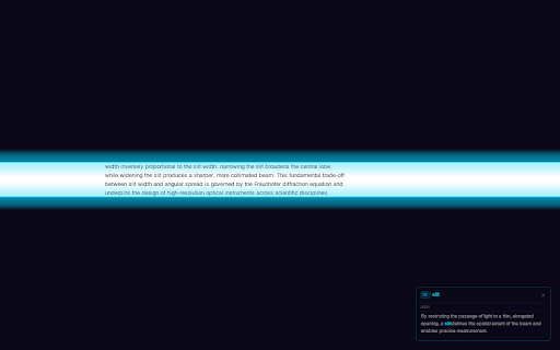 FocusRuler :: A precision reading ruler for papers and PDFs. Inspired by the optical slit — isolate one line, silence the rest.